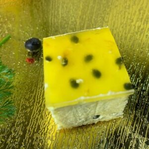 Passion Fruit Chilled Cheesecake