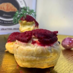 Strawberry Profiteroles